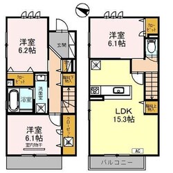 アミティ屋敷町の物件間取画像